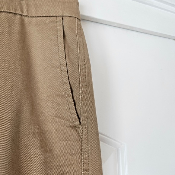 J Crew High Rise Girlfriend Chino‎ Pants Khaki Size 8 Preppy Old Money Capsule - Picture 11 of 11